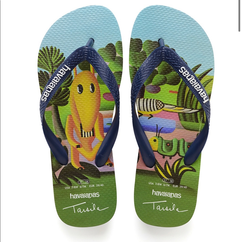 Havaianas Tarsila rare Men’s flip flops size 11/12